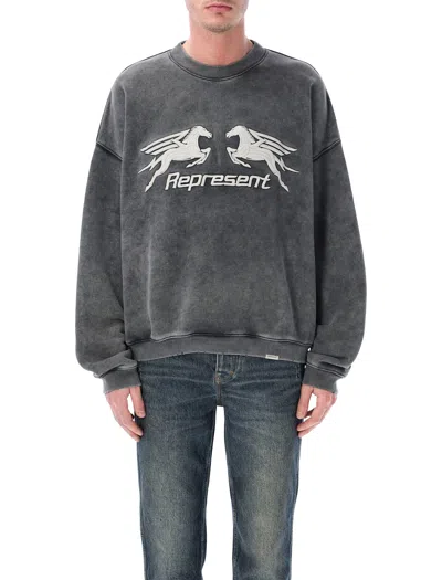 Represent Pegasus Sweatshirt In Gray