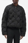 Represent Pillow Puffer Jacket In Black