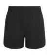 Represent Piped-detail Track Shorts In Black