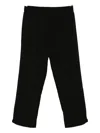 Represent Piped Track Pants In Black