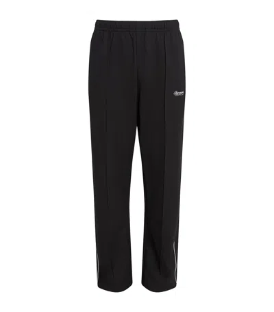 Represent Piping Logo Sweatpants In Black