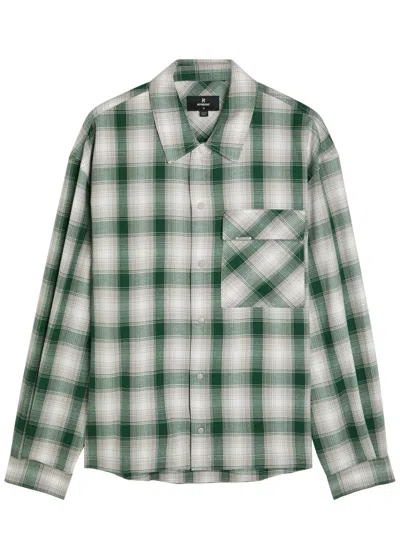 REPRESENT REPRESENT PLAID COTTON SHIRT