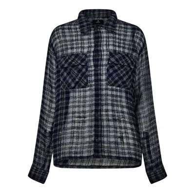 Represent Plaid Shirt In Black