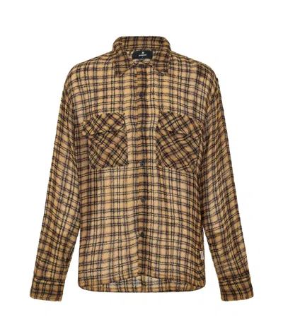 Represent Plaid Shirt In Green
