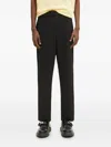 Represent Pleated Trousers In Black