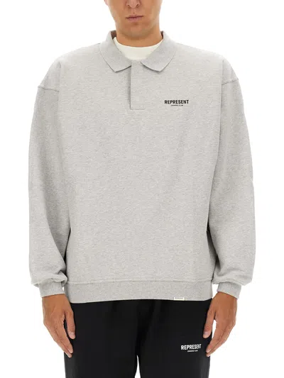 REPRESENT POLO WITH LOGO