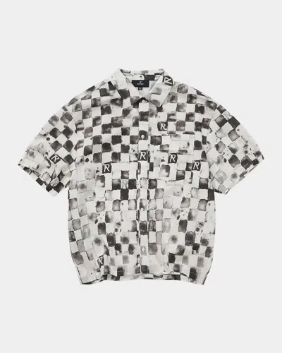Represent Pool Side Cotton Shirt In Gray