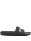 Represent Pool Rubber Slides In Black