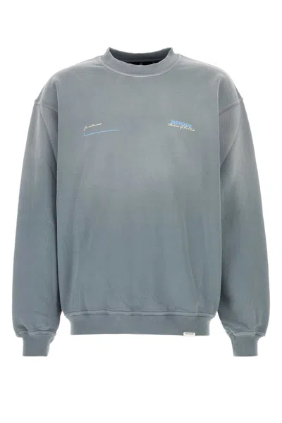 REPRESENT POWDER BLUE COTTON SWEATSHIRT