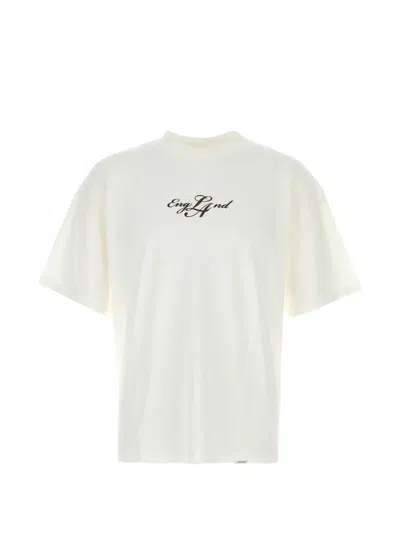 Represent Print-detail Cotton T-shirt In Neutral