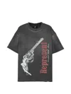 Represent Print T-shirt In Black
