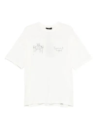 Represent Printed T-shirt In White