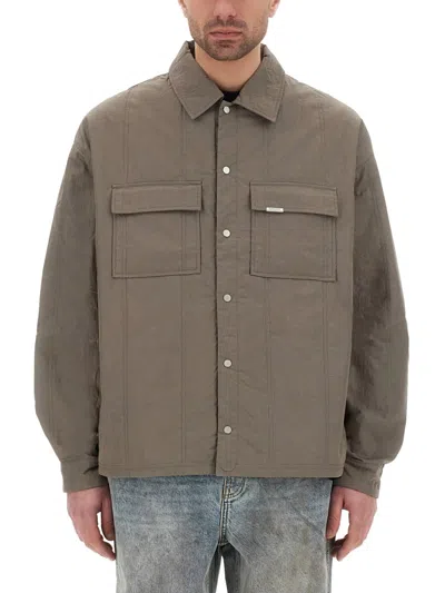 REPRESENT QUILTED OVERSHIRT