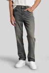 Represent R1 Slim Denim Jeans In Gray