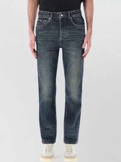 Represent R1 Slim Denim Trousers Belt Loops In Blue