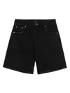 Represent Cotton Shorts In Black