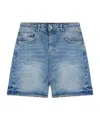 Represent R10t Tailored Denim Shorts In Blue