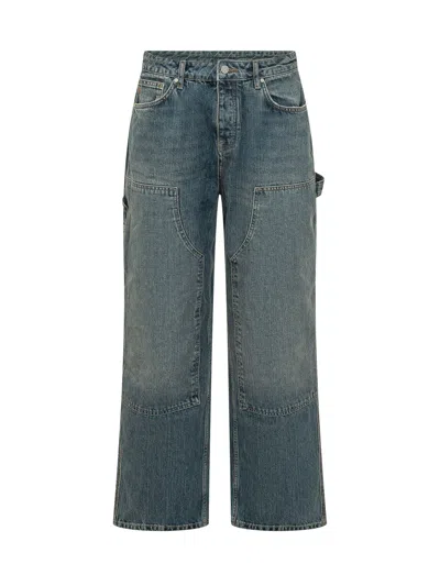 Represent R2 Carpenter Denim Jeans In Rinse Blue