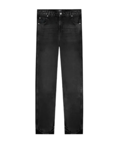 Represent R2 Straight-leg Jeans In Black