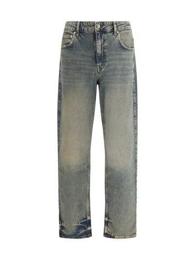 Represent R2 Straight Leg Jeans In Gray