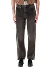 Represent R2s Split Denim Jeans In Brown