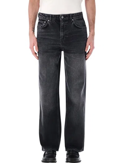 Represent R3 Denim Trousers Belt Loop Five Pocket In Black