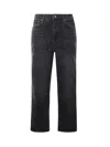 Represent R3 Baggy Denim Jeans In Black