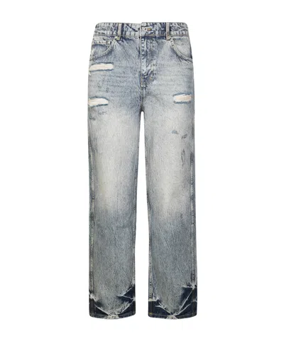 REPRESENT REPRESENT R3 DISTRESSED BAGGY JEANS