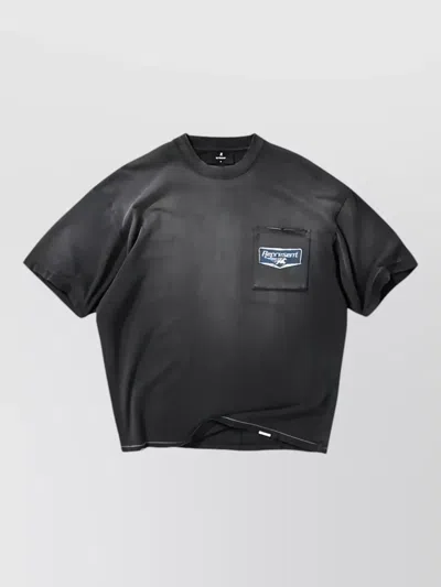 Represent Racing Spirit Graphic Pocket Logo T Shirt In Black