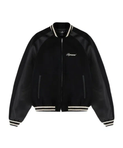 REPRESENT REPRESENT VARSITY KNITTED JACKET