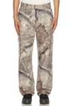 Represent Real Tree Camo Cargo Pant In Multi