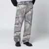 Represent Realtree Camo Cargo Trousers In Green