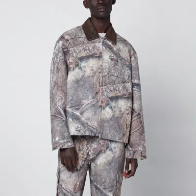 REPRESENT REPRESENT REALTREE CAMO ZIP-UP JACKET