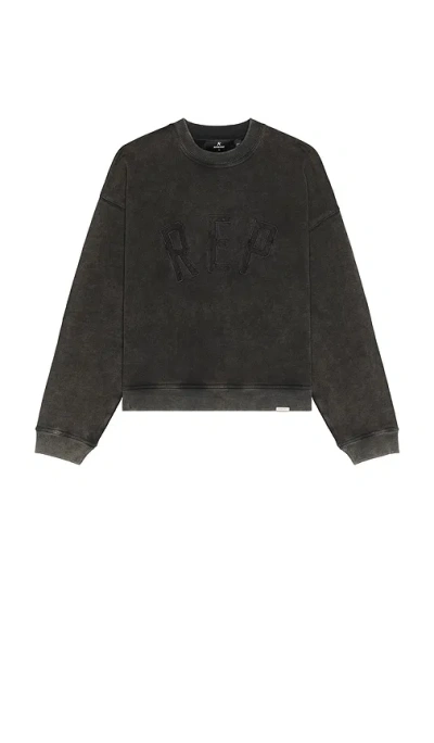 REPRESENT REP APPLIQUE CREWNECK