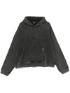 Represent Rep Appliqué Hoodie In Grey
