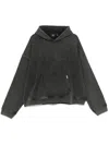 Represent Rep Appliqué Hoodie In Grey