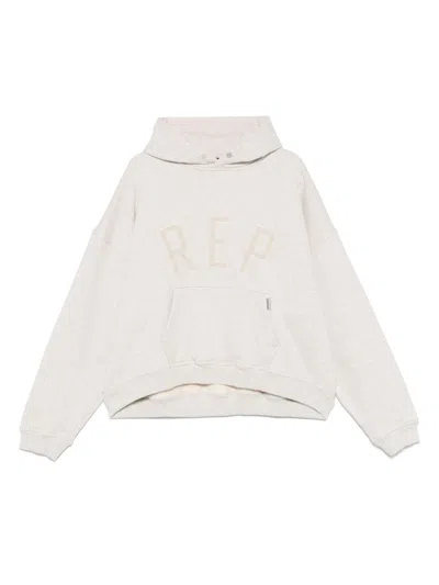 Represent Rep Hoodie Mit Applikation In Neutrals
