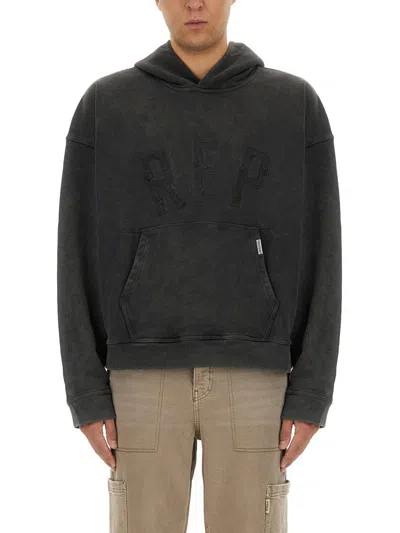 REPRESENT REPRESENT "REP APPLIQUE" SWEATSHIRT