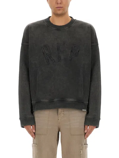 REPRESENT "REP APPLIQUE" SWEATSHIRT