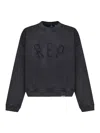 Represent "rep Applique" Sweatshirt In Black
