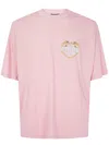 Represent " Angel Border" T-shirt In Pink