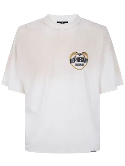 Represent Angel Border T-shirt In White