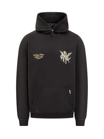 Represent Black Sweatshirt With Cherubini Logo