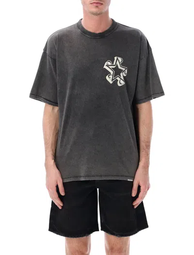 Represent Initial Star T-shirt In Gray