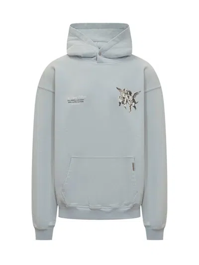 Represent Light Blue Hoodie With Cherubini Print