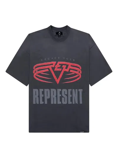 Represent Living Legacy T-shirt In Blue