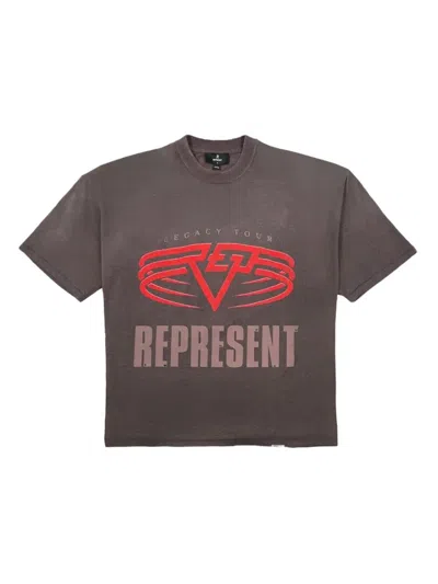 Represent Living Legacy T-shirt In Gray