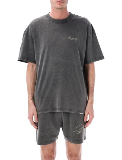 Represent Owners Club Script T-shirt In Gray