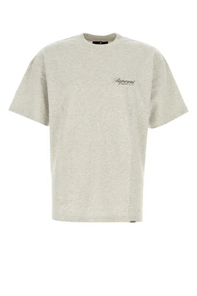Represent Owners Club Script T-shirt In Gray