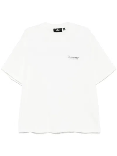 Represent Owners Club Script Tshirt In White